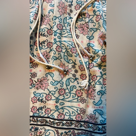 Ulla Johnson, Rhia Printed, Dolman Sleeve, Cotton Blouse Top, Medium - Picture 4 of 8